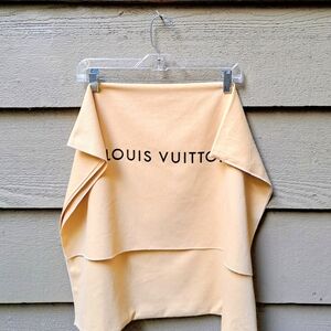Louis Vuitton Large, Cotton Dust Bag. 24" x 20.5"